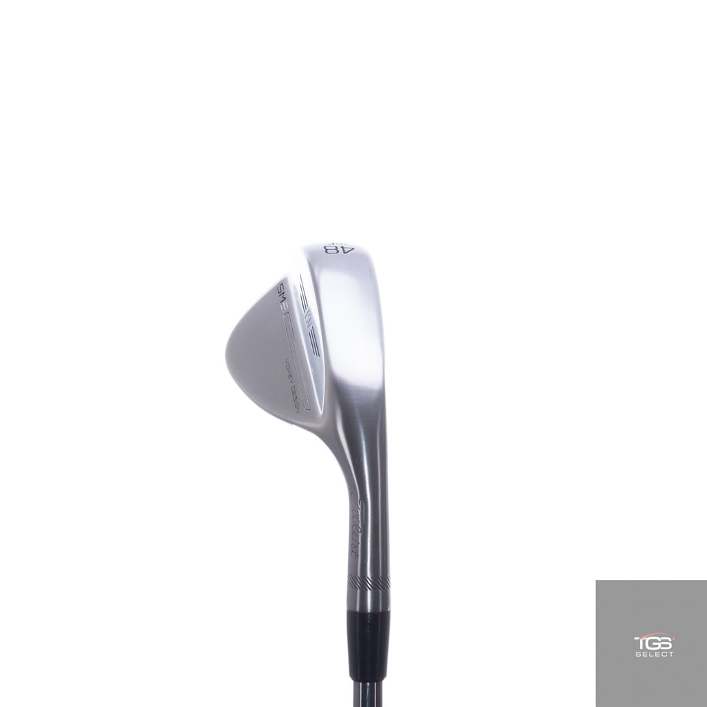 (RH) Titleist Vokey SM9 Tour Chrome (TC: 48°,F,10°) Steel Wedge Shaft