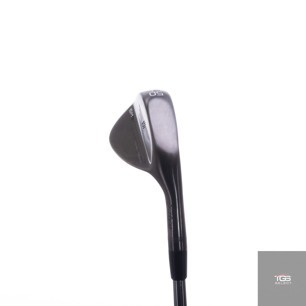(RH) Titleist Vokey SM9 Brushed Steel (BS: 50°,F,8°) Steel Wedge Shaft