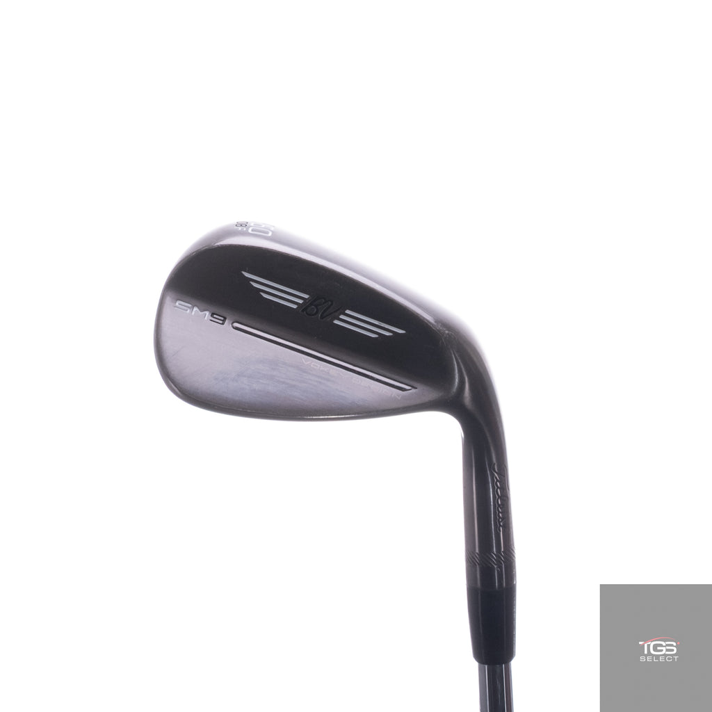 (RH) Titleist Vokey SM9 Brushed Steel (BS: 50°,F,8°) Steel Wedge Shaft