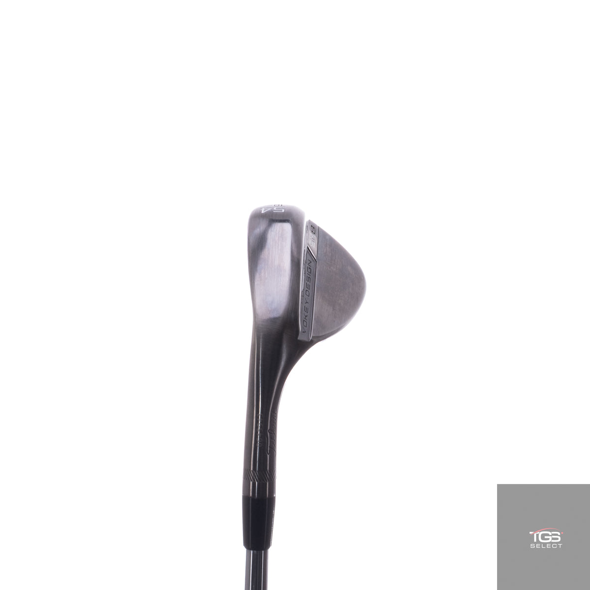 (LH) Titleist Vokey SM8 Brushed Steel (BS: 54°,S,10°) Steel Wedge Shaft