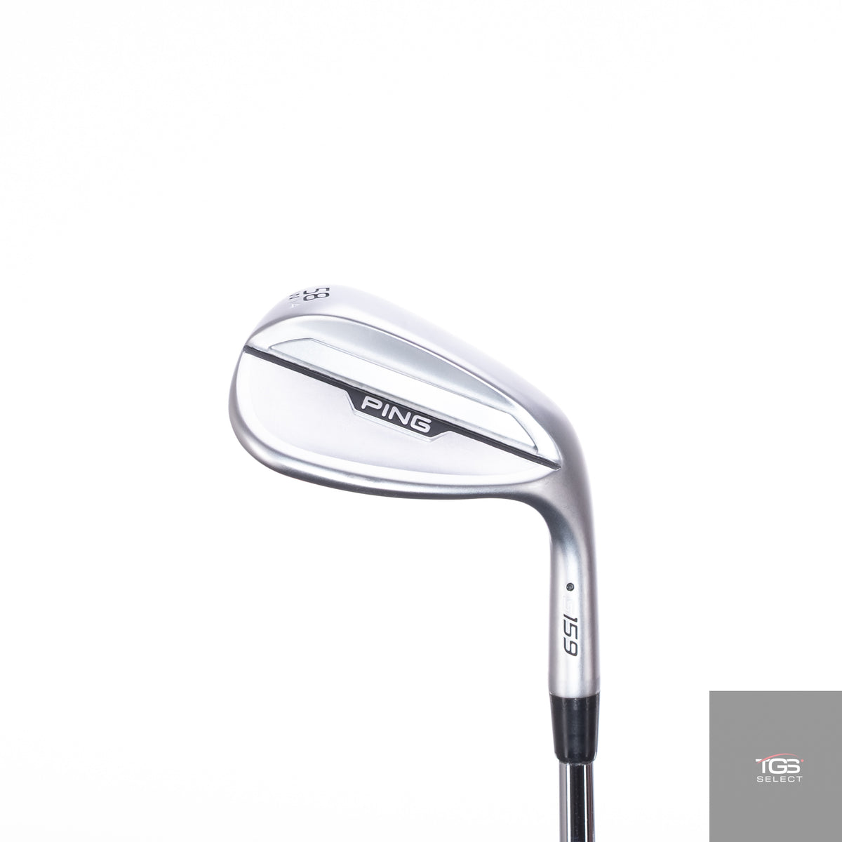 (RH) Ping S159 Black Dot (Chrome: 58°,W,14°) Dynamic Gold Tour Issue S400 (Stiff Flex)