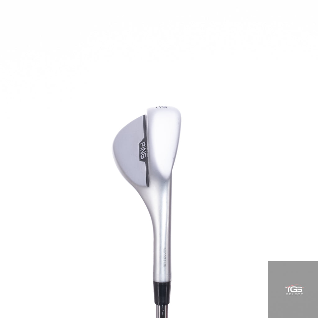 (RH) Ping S159 Black Dot (Chrome: 58°,S,10°) Dynamic Gold Spinner Tour Issue (Wedge Flex)