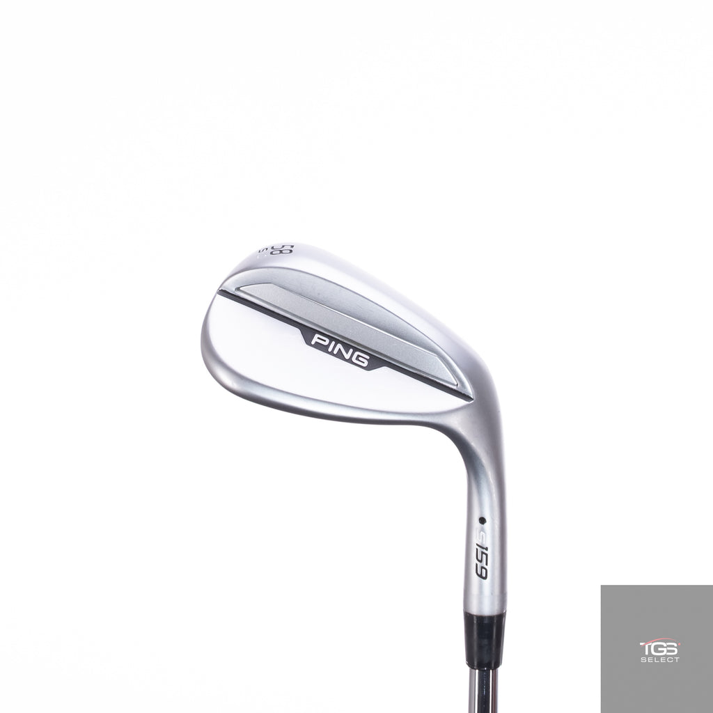 (RH) Ping S159 Black Dot (Chrome: 58°,S,10°) Dynamic Gold Spinner Tour Issue (Wedge Flex)