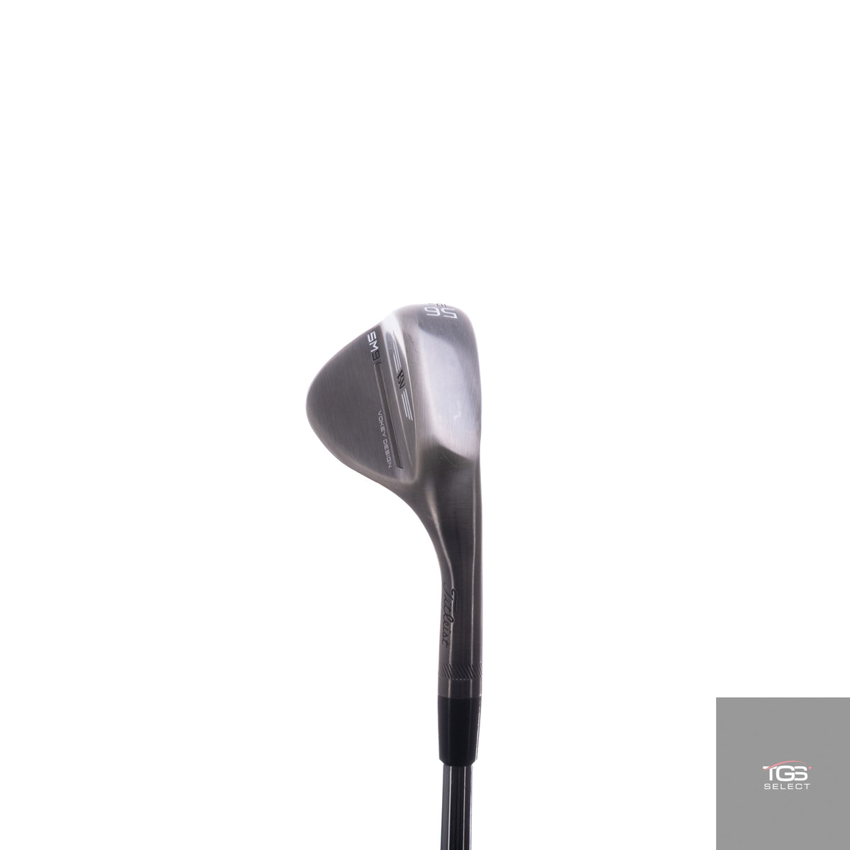 (RH) Titleist Vokey SM9 Brushed Steel (BS: 56°,S,10°) Steel Wedge Shaft