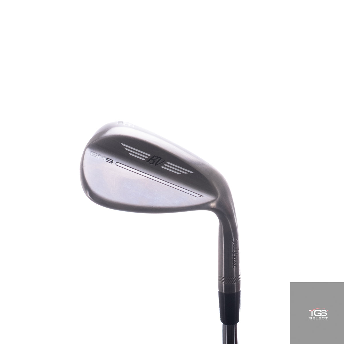 (RH) Titleist Vokey SM9 Brushed Steel (BS: 56°,S,10°) Steel Wedge Shaft