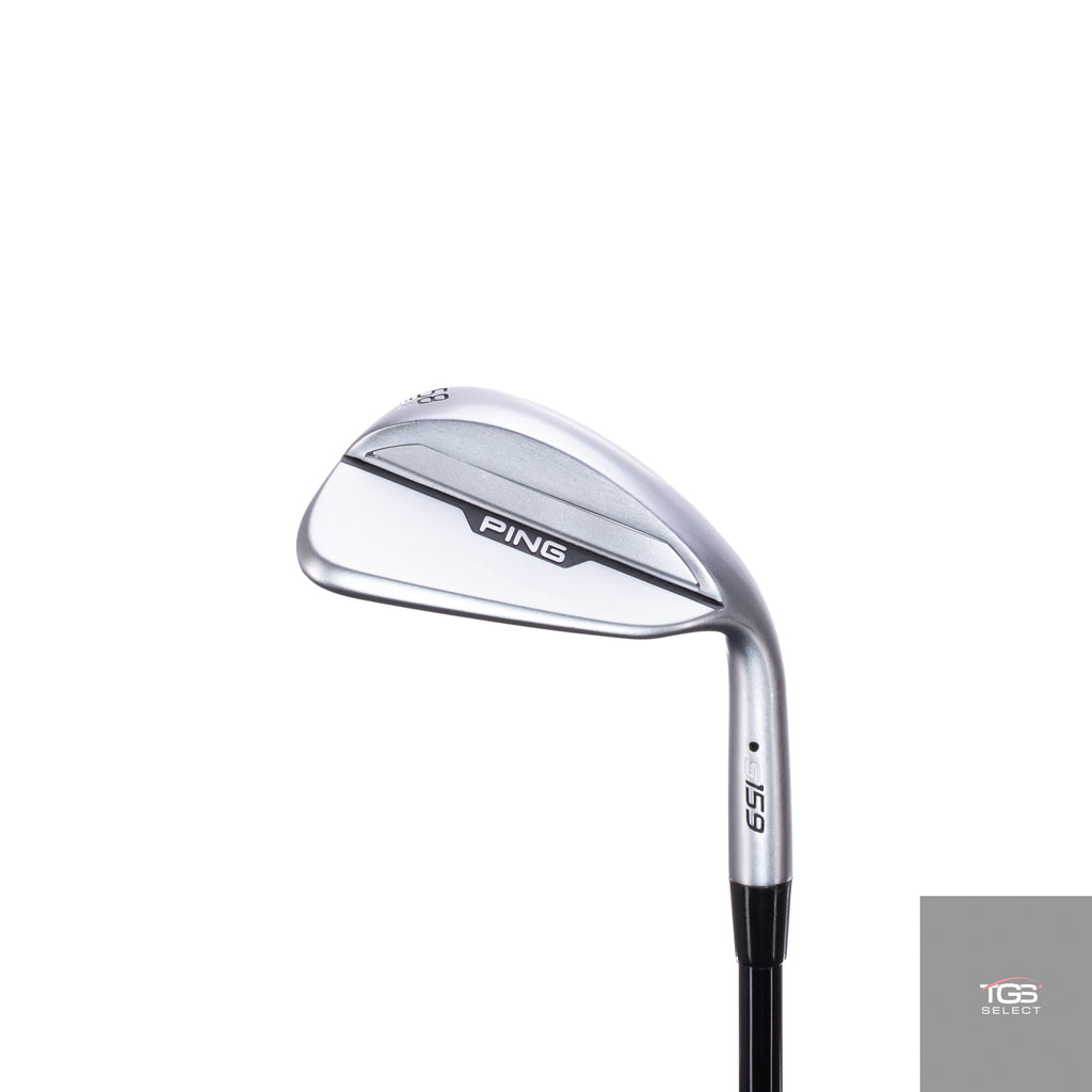 (RH) Ping S159 Black Dot (Chrome: 58°,E,8°) Accra iS5 (Senior Flex)