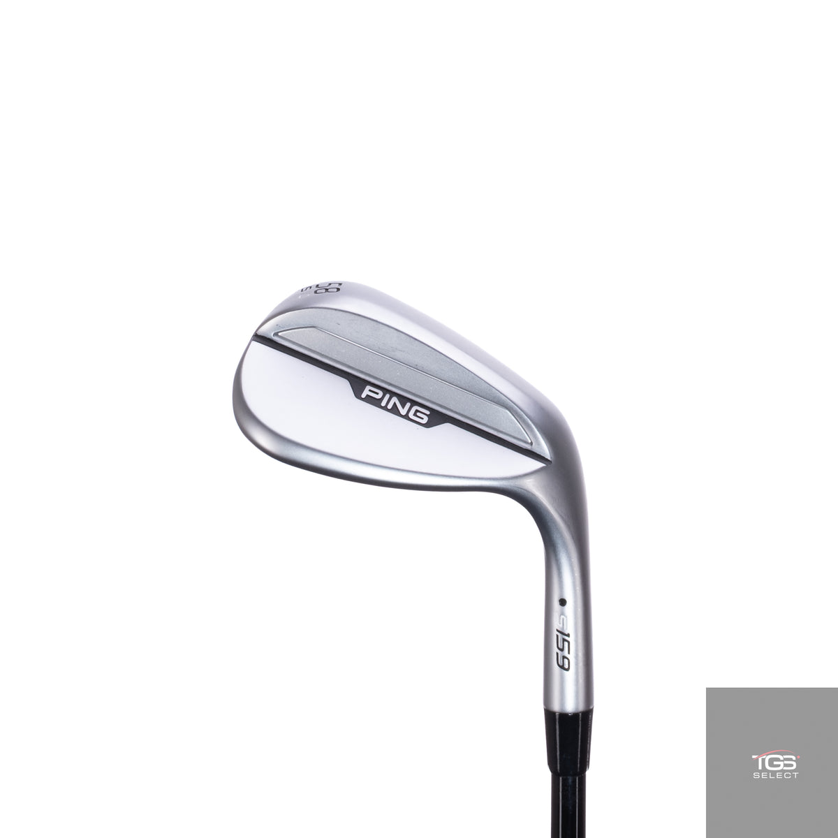 (RH) Ping S159 Black Dot (Chrome: 58°,S,10°) Accra iS5 (Senior Flex)
