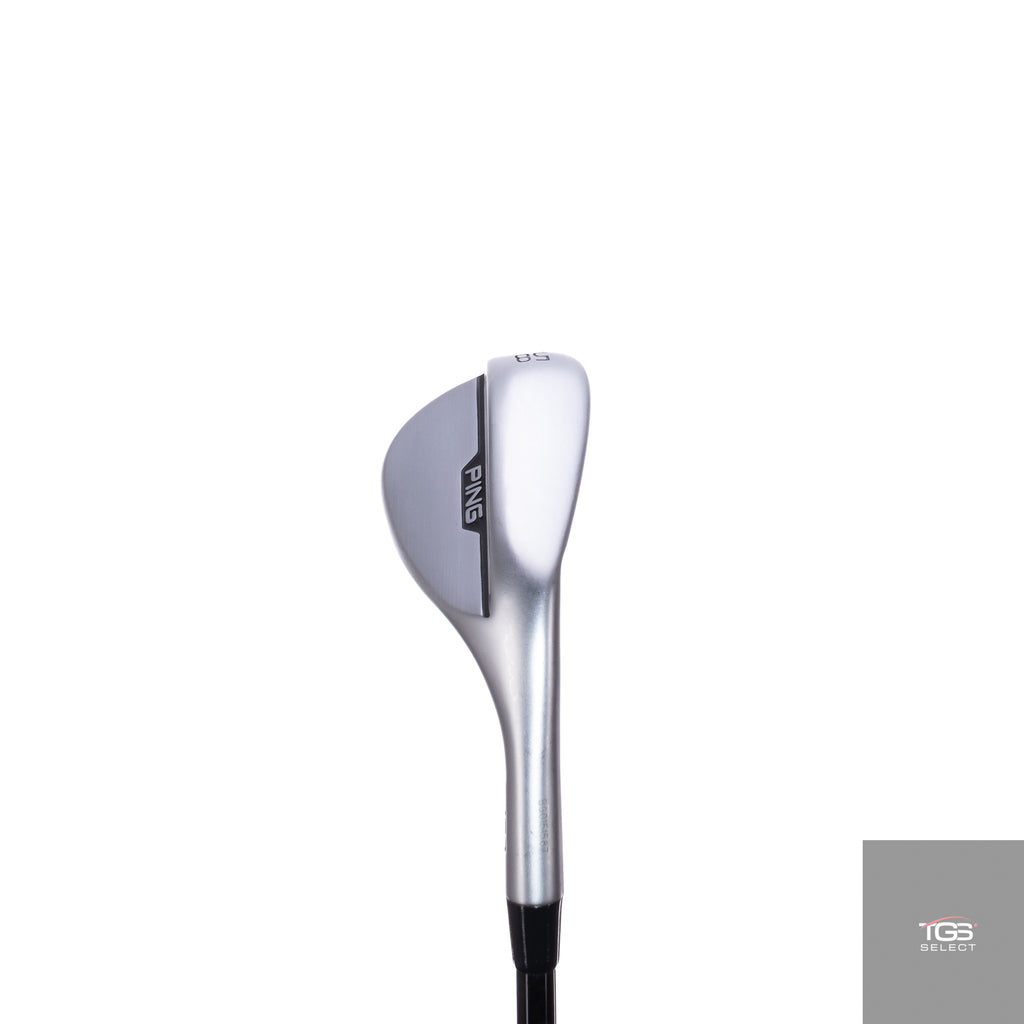 (RH) Ping S159 Black Dot (Chrome: 58°,S,10°) Accra iS5 (Senior Flex)