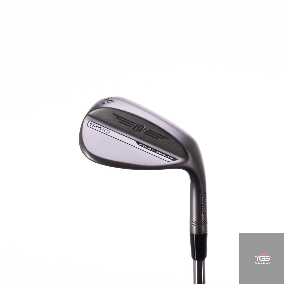 (RH) Titleist Vokey SM10 Nickel (54°,M,8°) True Temper SM10 BV (Wedge Flex)