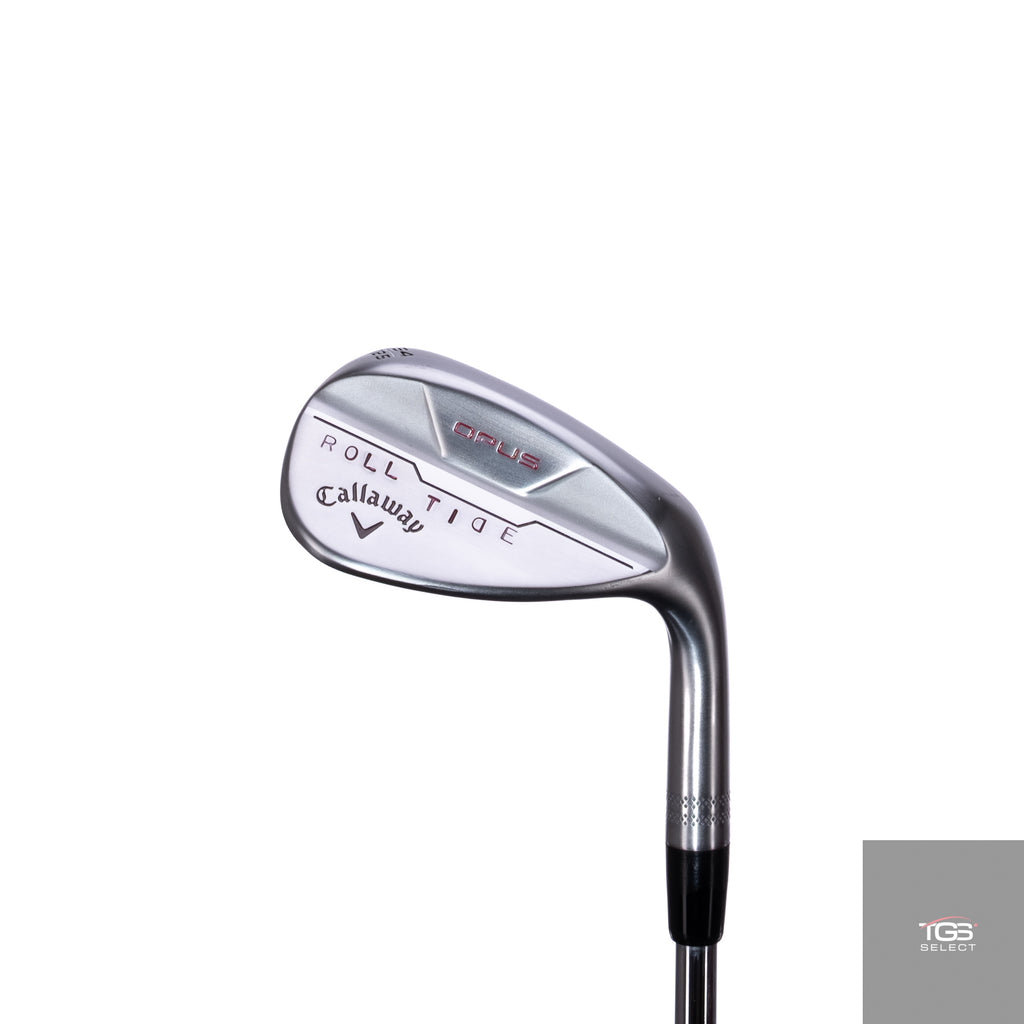 (RH) Callaway Opus "Roll Tide" (Brushed Chrome: 54°,S,12°) KBS Hi-Rev 2.0 (115G, Regular Flex)