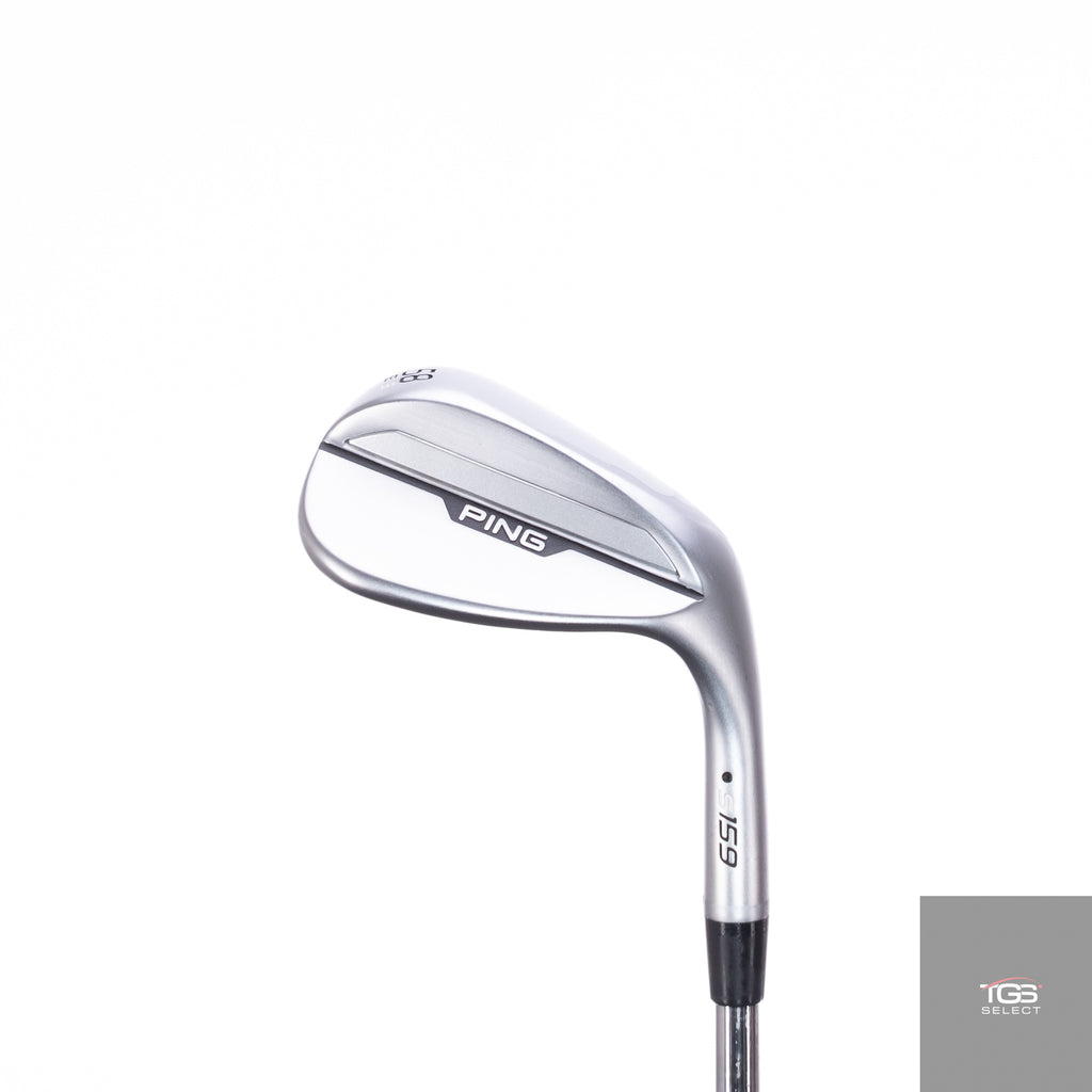 (RH) Ping S159 Black Dot (Chrome: 58°,B,8°) Dynamic Gold Spinner Tour Issue (Wedge Flex)