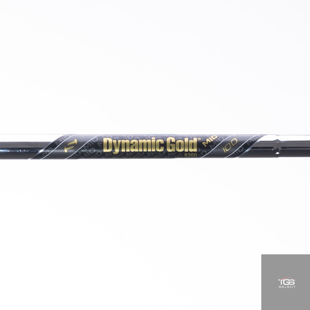 (RH) Cleveland CBX Zipcore (TS: 58°,C,10°) Dynamic Gold Mid 100 (R300, Regular Flex)