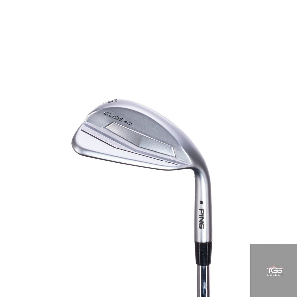 (RH) Ping Glide 4.0 Black Dot Chrome (58°,E,8°) Dynamic Gold Spinner Tour Issue (Wedge Flex)