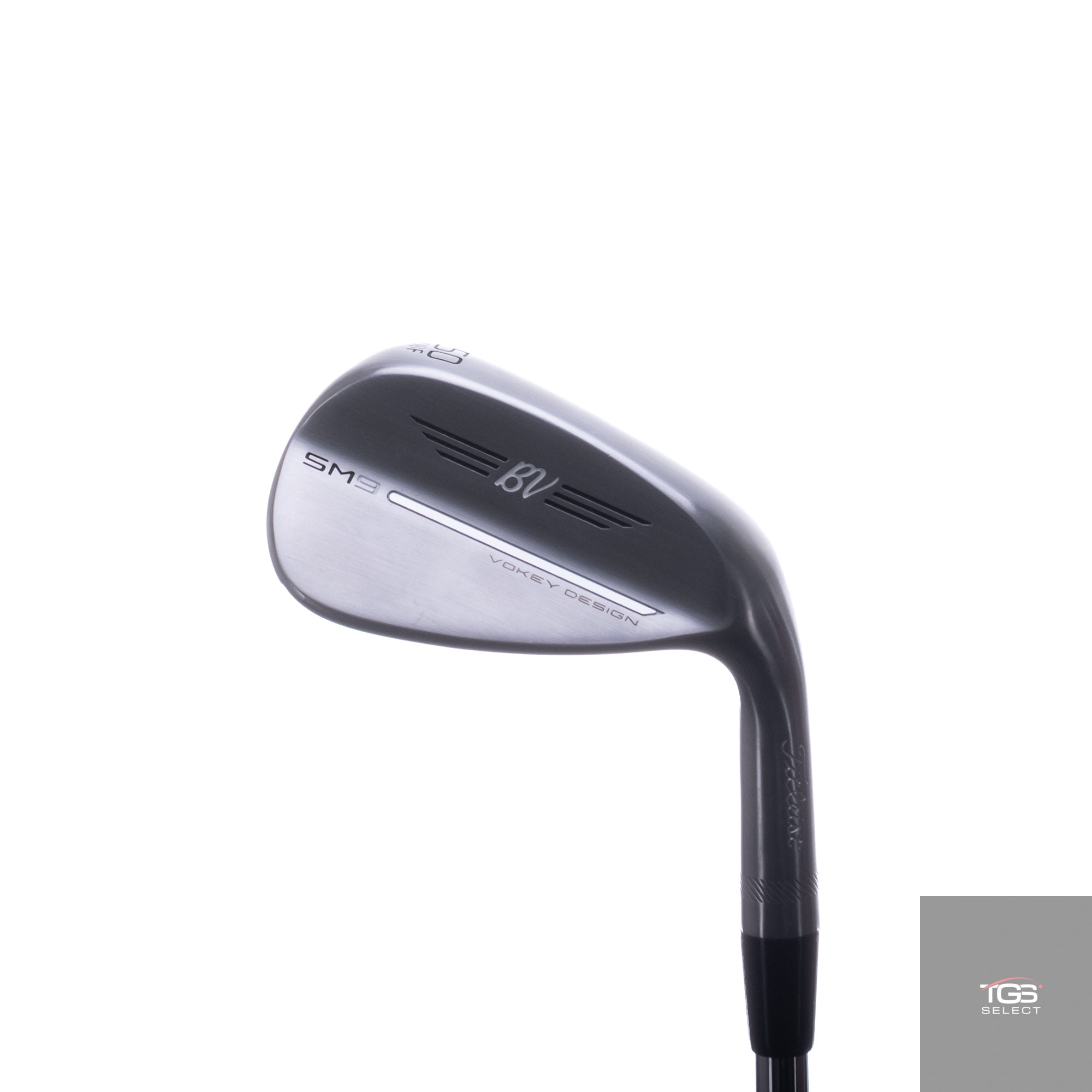Titleist Vokey SM9 (50°) True Temper Vokey BV (130G, Wedge Flex)