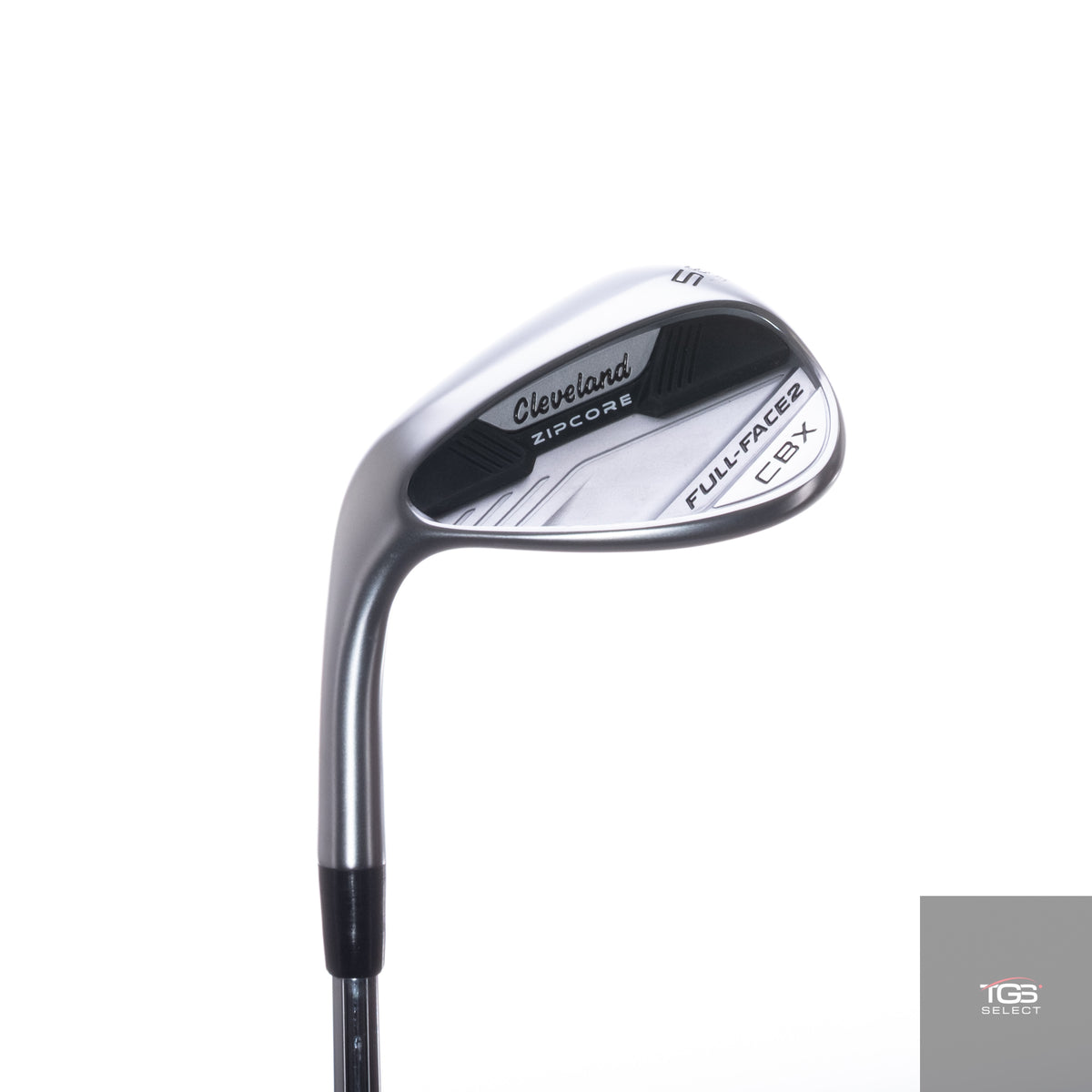 (LH) Cleveland CBX Full-Face 2 Zipcore (TS: 56°,C,12°) Dynamic Gold Spinner Tour Issue (Wedge Flex)