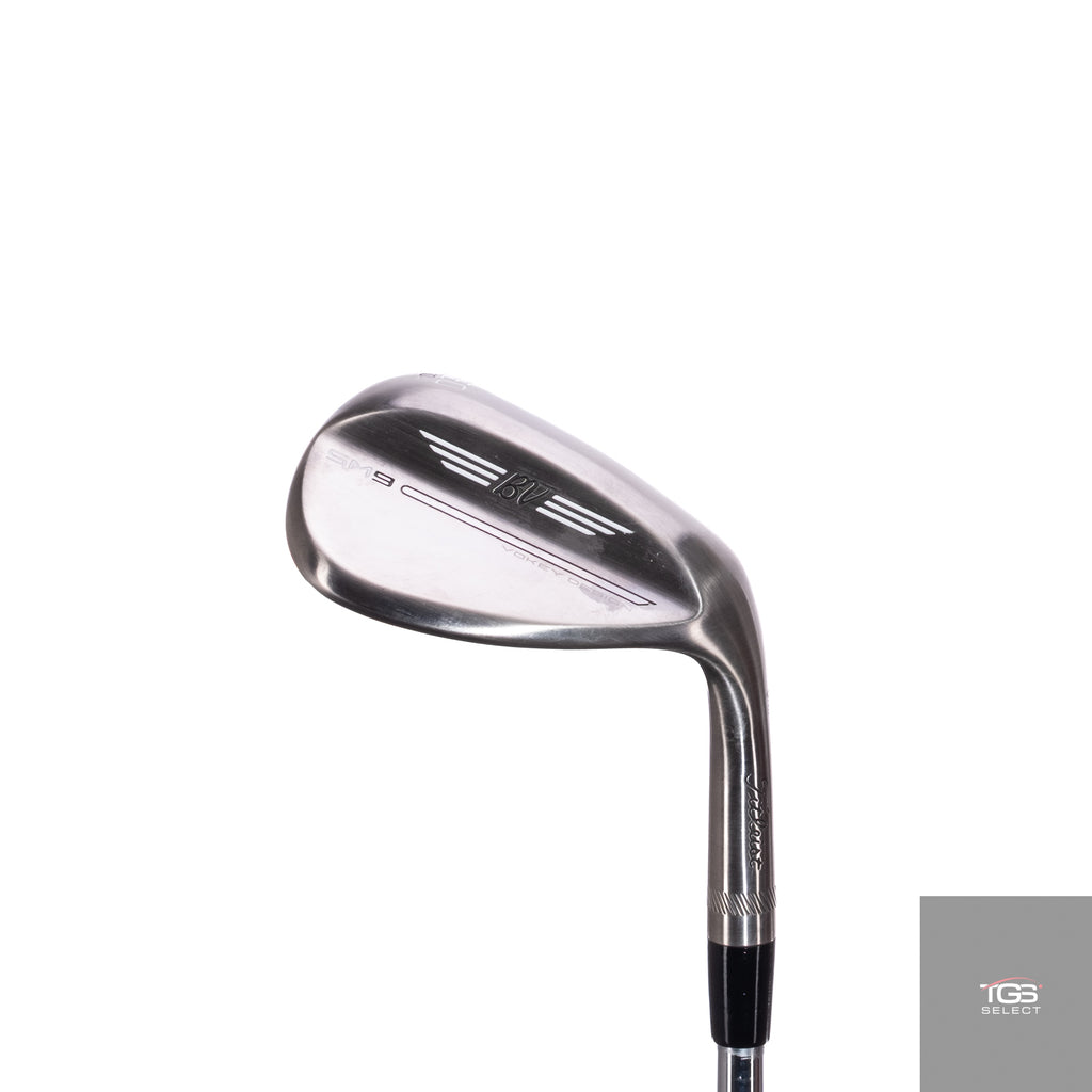 (RH) Titleist Vokey SM9 Brushed Steel (BS: 60°,S,10°) Steel Wedge Shaft