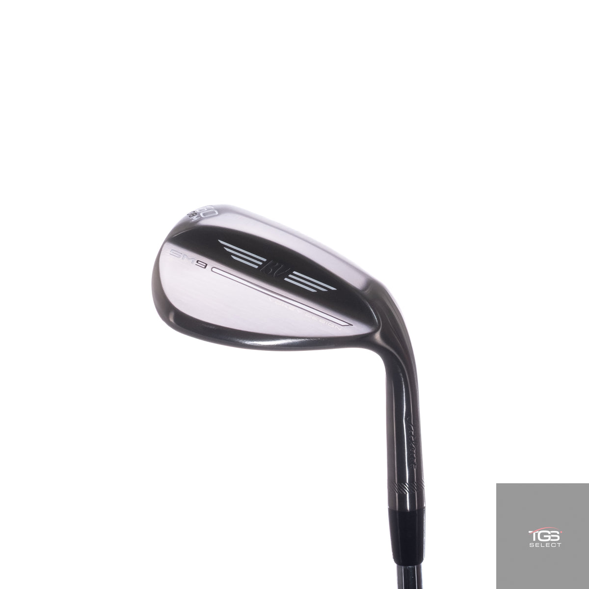 (RH) Titleist Vokey SM9 Brushed Steel (BS: 60°,M,8°) Steel Wedge Shaft