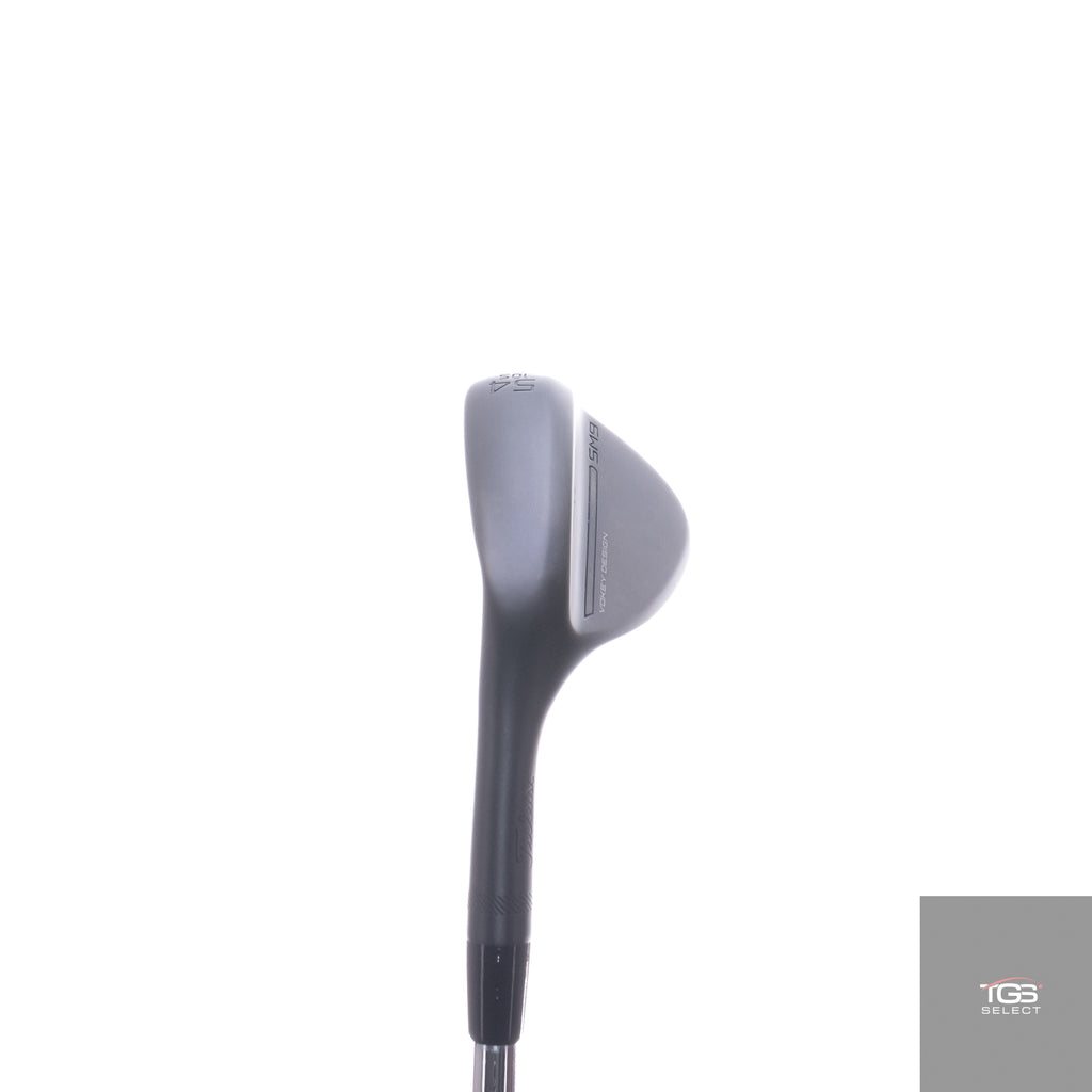 (LH) Titleist Vokey SM9 Jet Black (JB: 54°,S,10°) Steel Wedge Shaft