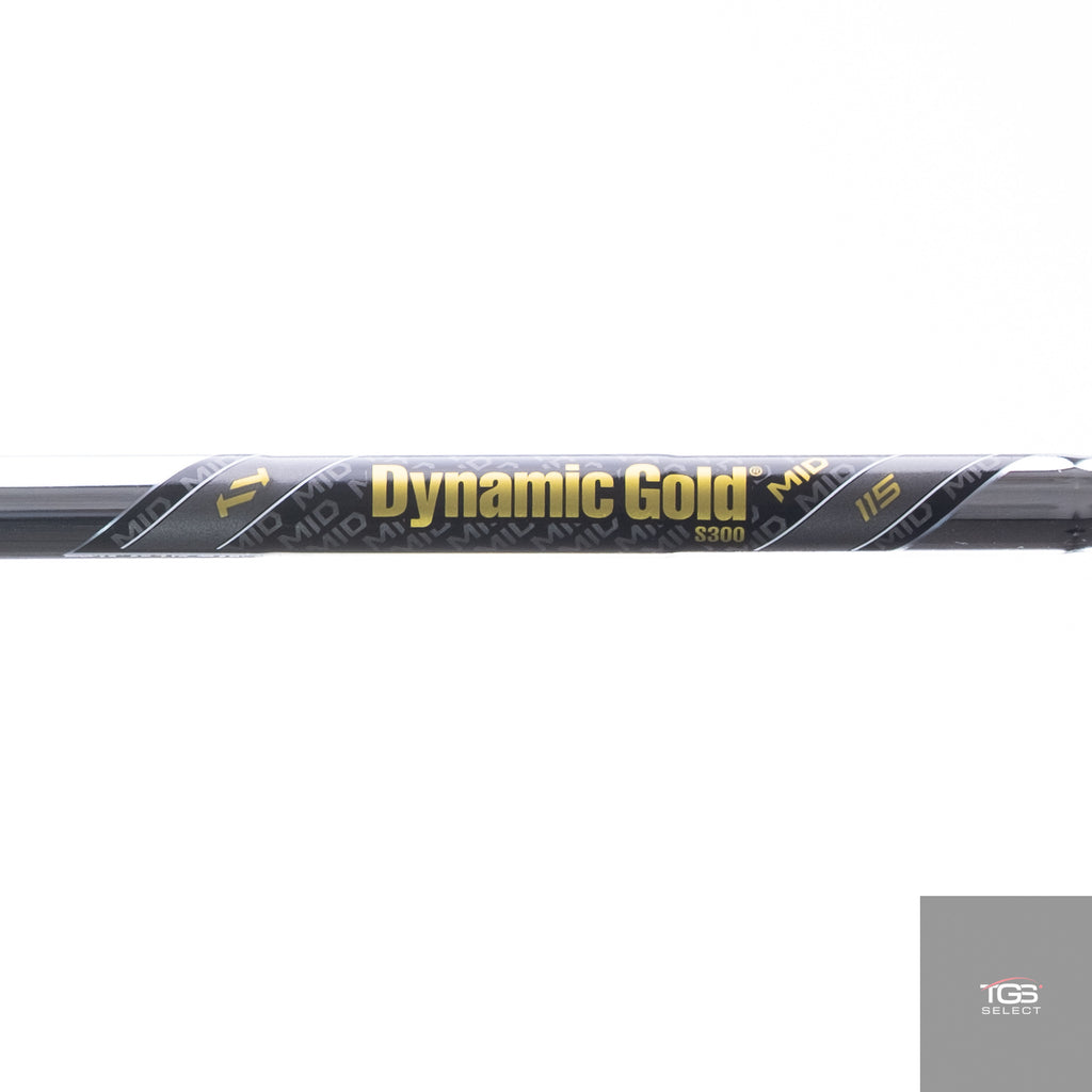 (RH) Titleist Vokey SM9 Brushed Steel (BS: 48°,F,10°) Dynamic Gold Mid 115 (S300, Stiff Flex)
