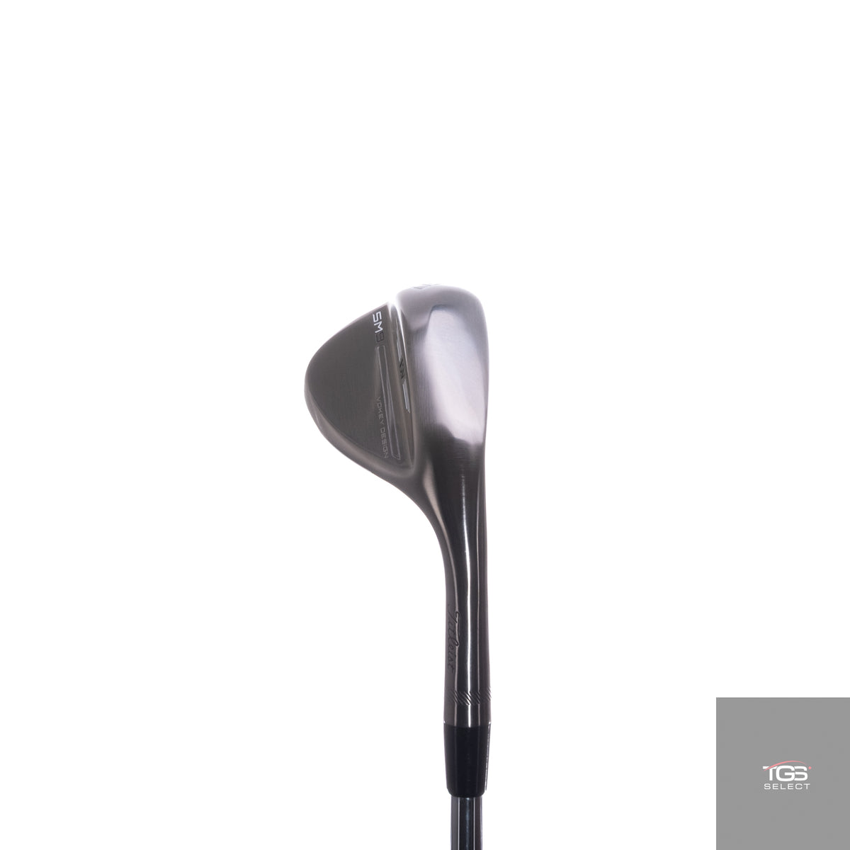 (RH) Titleist Vokey SM9 Brushed Steel (BS: 60°,M,8°) Dynamic Gold S400 (Stiff Flex)