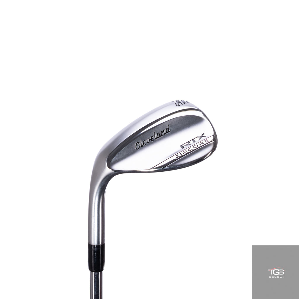 (LH) Cleveland RTX Zipcore Tour Satin (58°,MID,10°) Dynamic Gold Spinner Tour Issue (Wedge Flex)