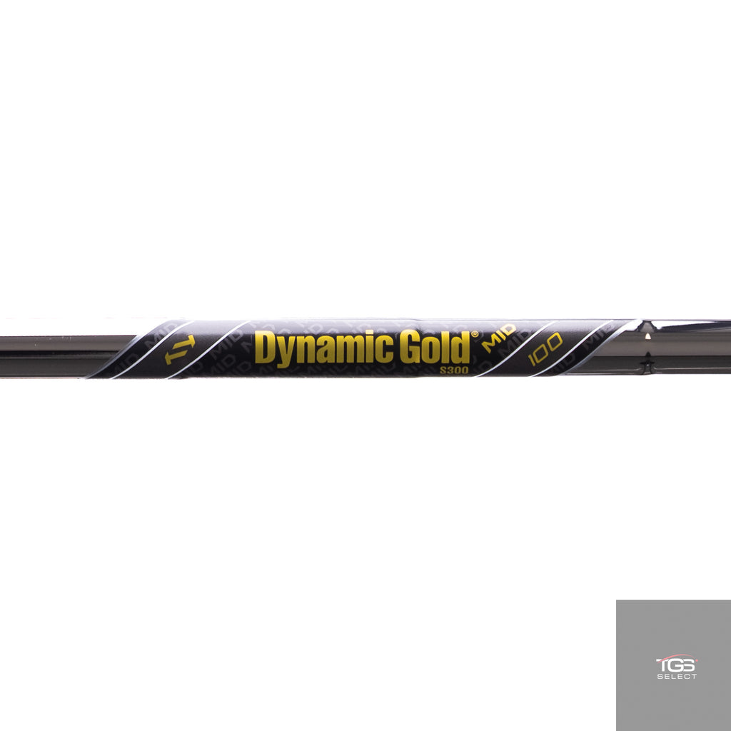 (RH) Miura MB-101 Forged (5i-PW) True Temper Dynamic Gold Mid (100G, Stiff Flex)