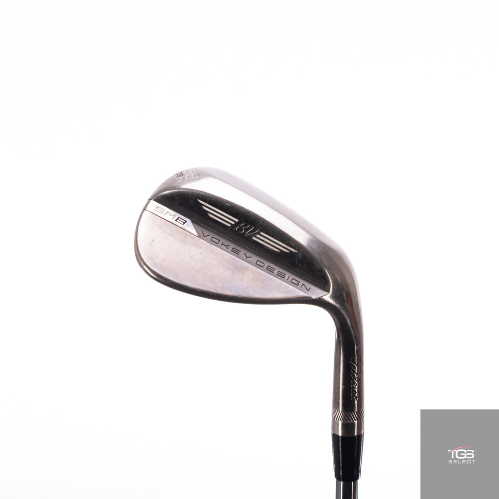 (RH) Titleist Vokey SM8 Brushed Steel (BS: 58°,M,8°) Oban Oi-53 Tour Reserve
