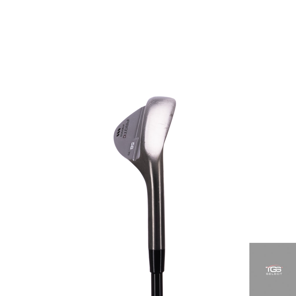 (RH) ProtoConcept Forged Non-Plating Raw (58°,Wide Sole,10°) Mitsubishi Chemical C6 Black IR (60G)