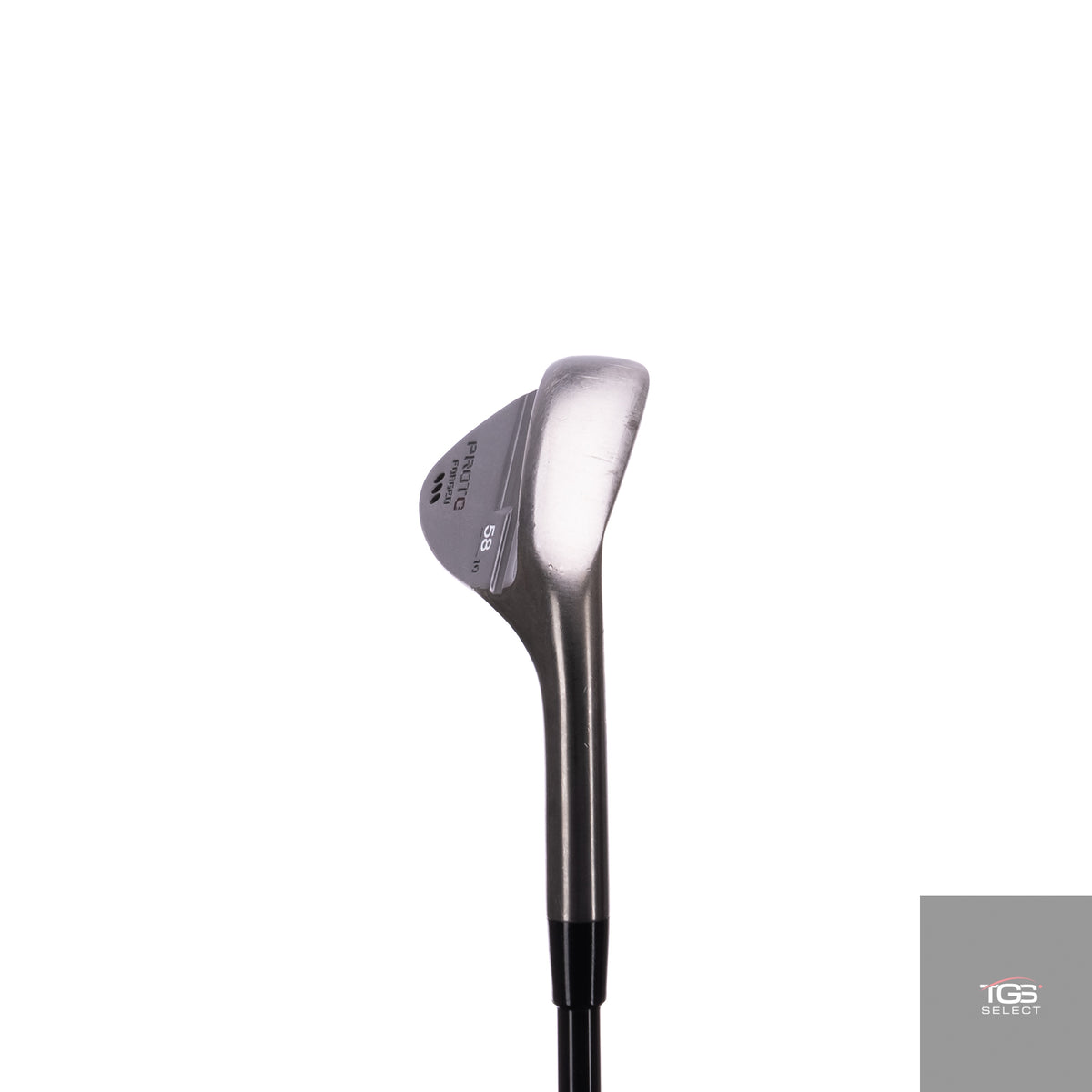 (RH) ProtoConcept Forged Non-Plating Raw (58°,Wide Sole,10°) Mitsubishi Chemical C6 Black IR (60G)