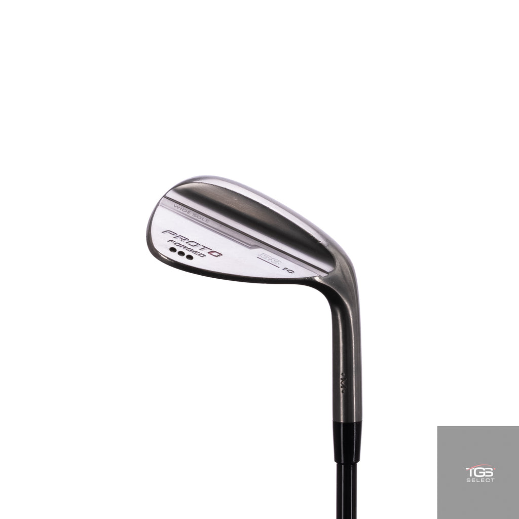 (RH) ProtoConcept Forged Non-Plating Raw (58°,Wide Sole,10°) Mitsubishi Chemical C6 Black IR (60G)