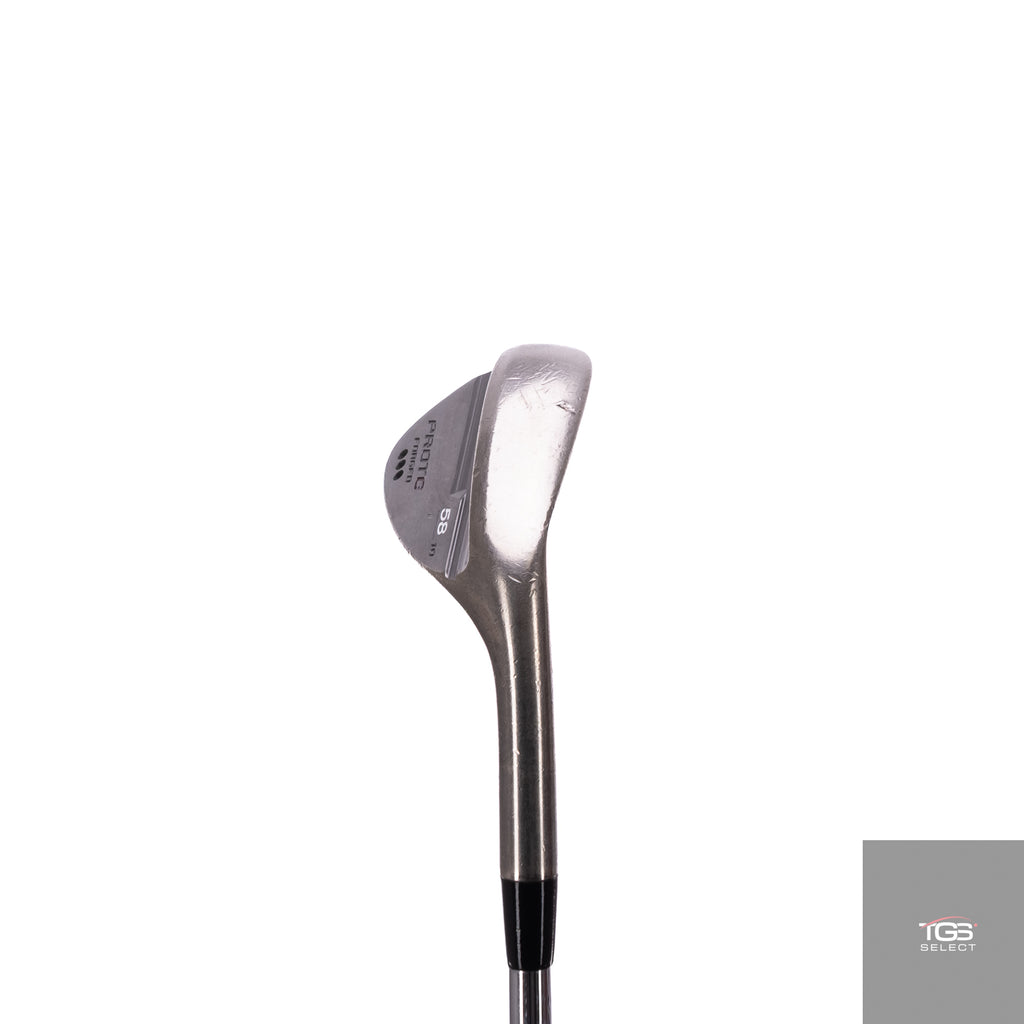 (RH) ProtoConcept Forged Non-Plating/Raw (58°,Wide Sole,10°) Oban CT-100