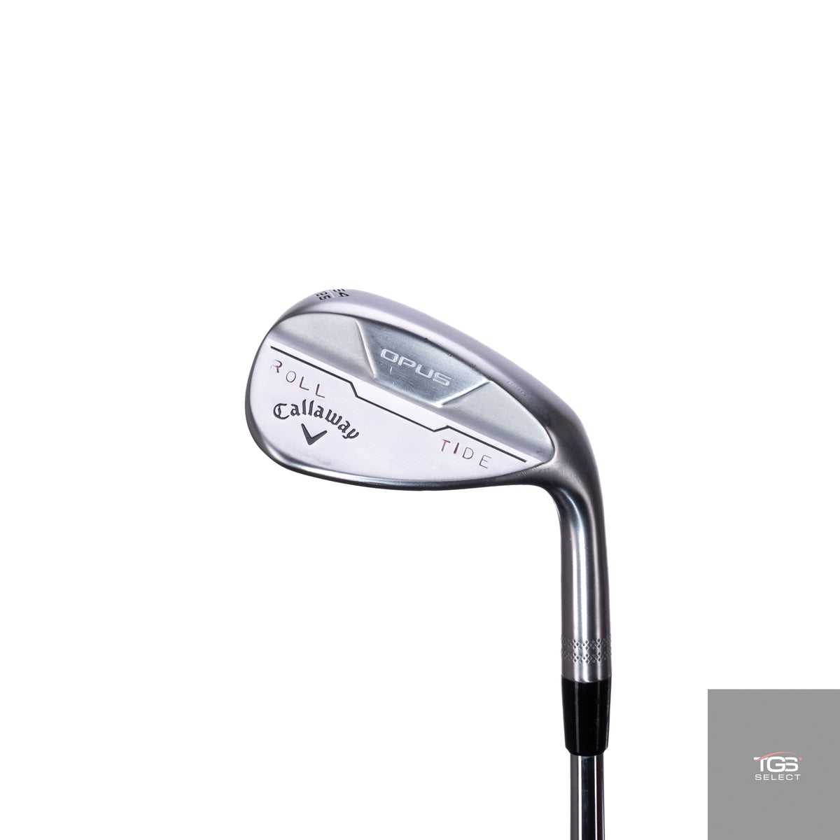 (RH) Callaway Opus "Roll Tide" (Brushed Chrome: 54°,S,12°) Dynamic Gold Spinner Tour Issue (Wedge Flex)