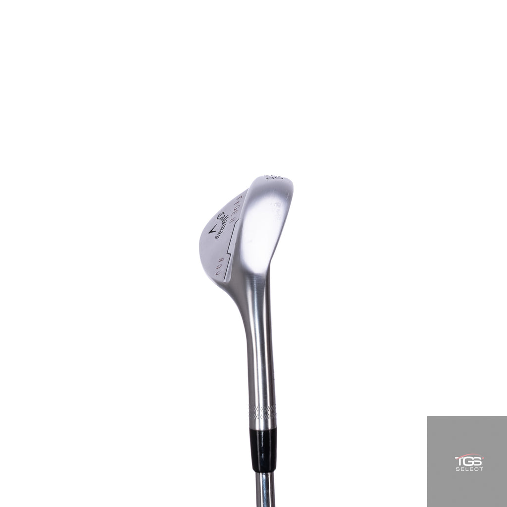 (RH) Callaway Opus "Tiger Woo" (Brushed Chrome: 58°,S,10°) Dynamic Gold Spinner Tour Issue (Wedge Flex)