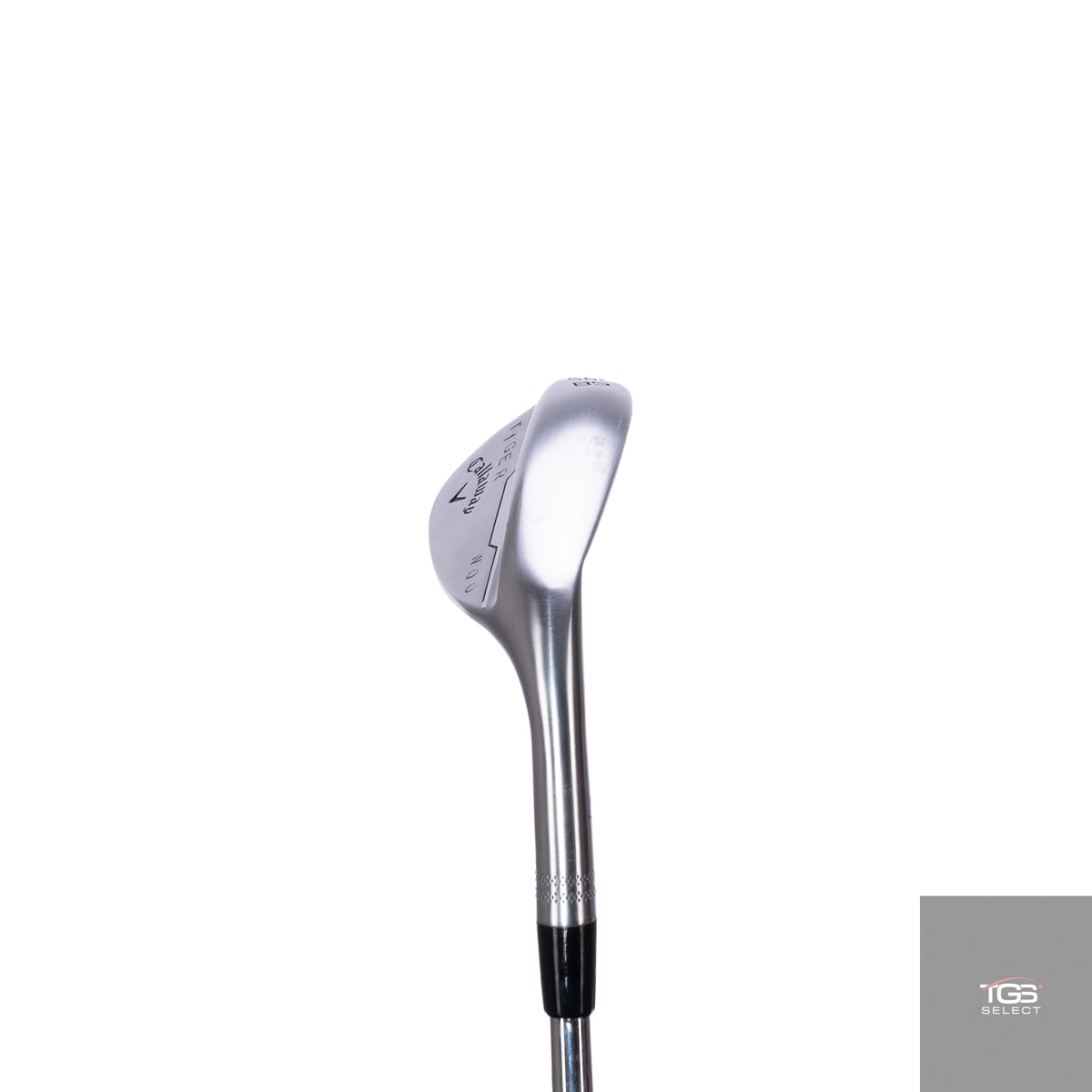 (RH) Callaway Opus "Tiger Woo" (Brushed Chrome: 58°,S,10°) Dynamic Gold Spinner Tour Issue (Wedge Flex)